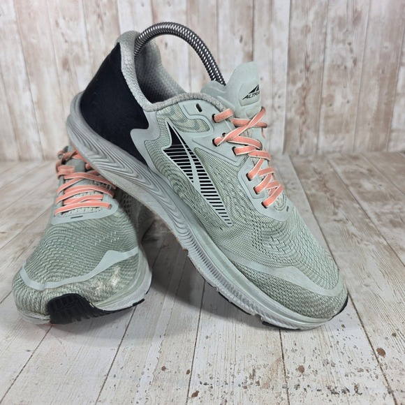 Altra Torin 5 Womens Running Shoes Light Blue Peach Lace Size 9.5‎ W - Picture 6 of 9